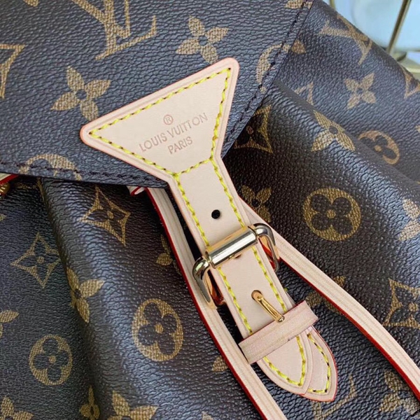 ルイヴィトンバッグ側面デザイン